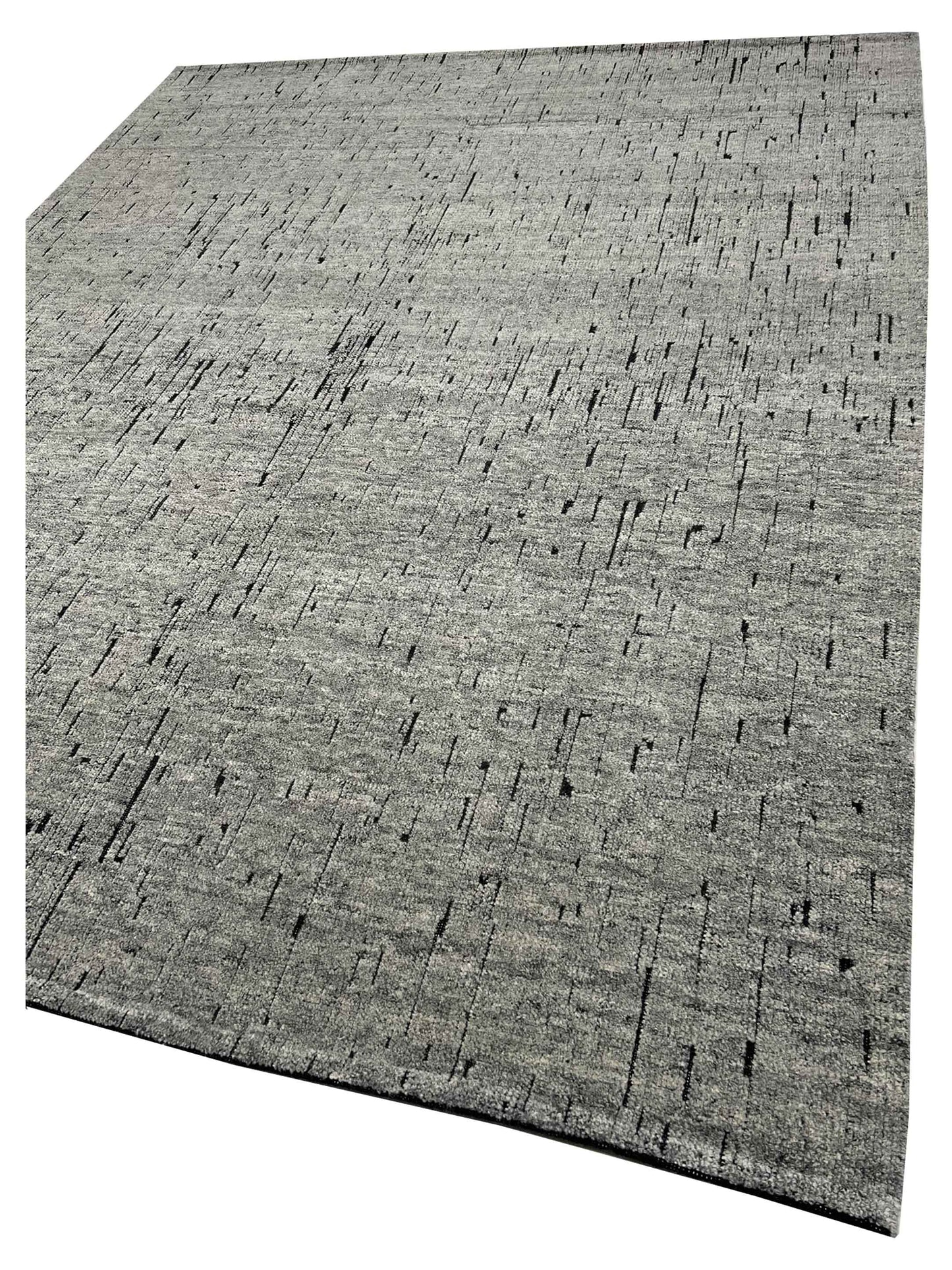 Artisan Marion Grey Contemporary Knotted Rug