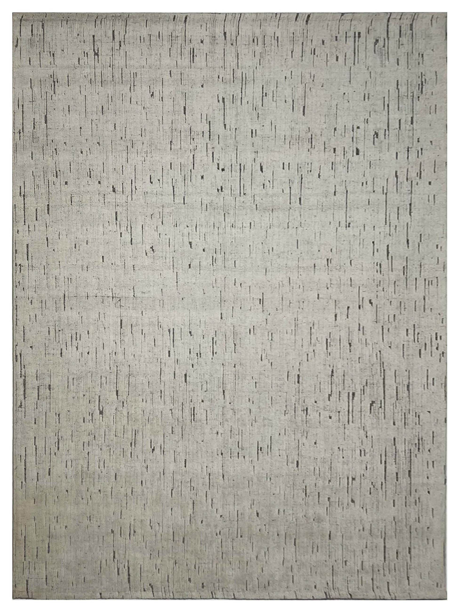 Artisan Moroccan Mohair  Ivory  Contemporary