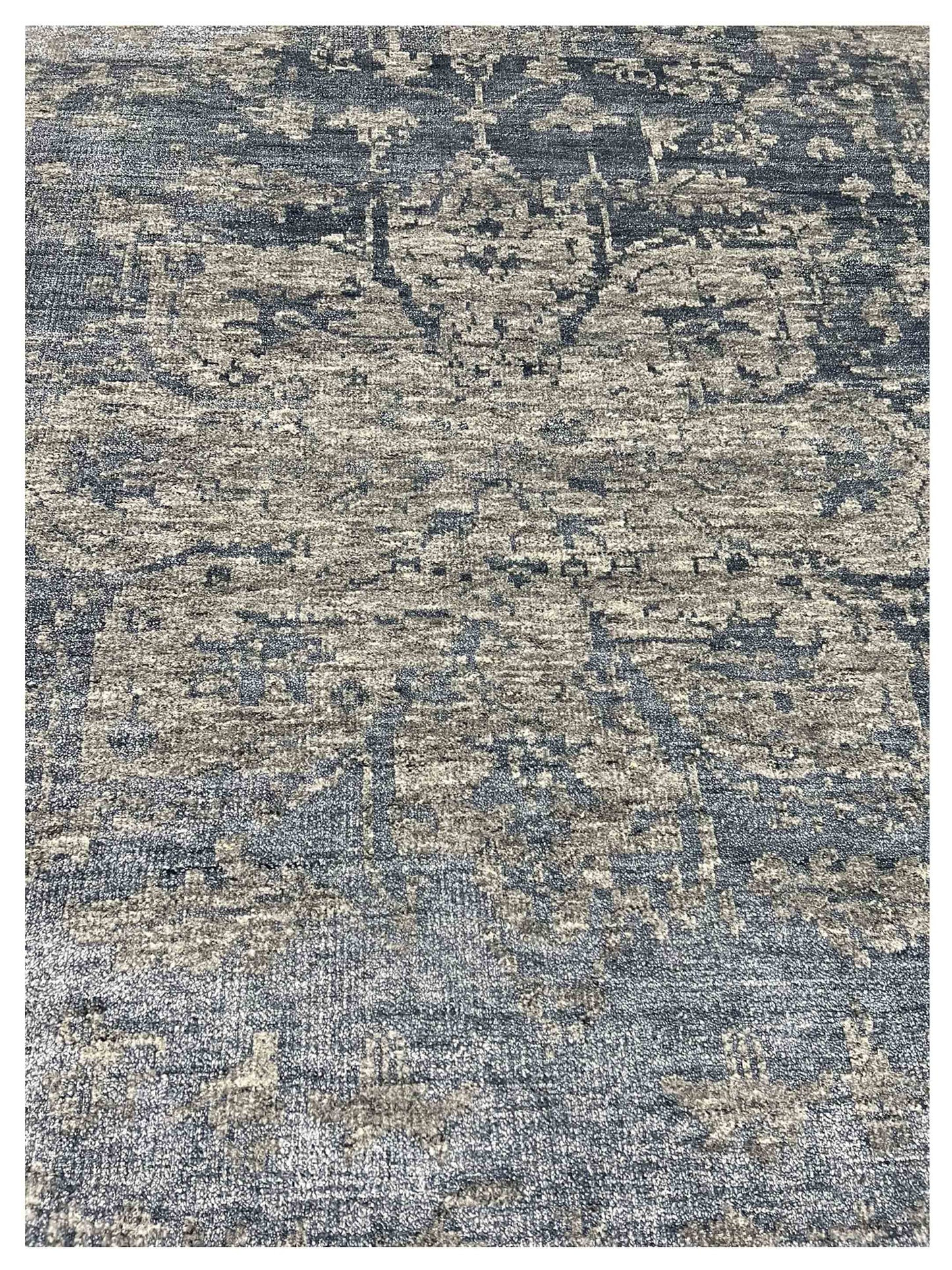 Artisan Nova Blue Silver Contemporary Knotted Rugs