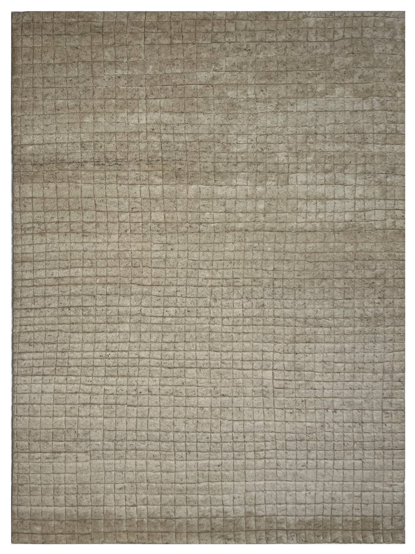 Artisan Moroccan Mohair  Fog  Contemporary