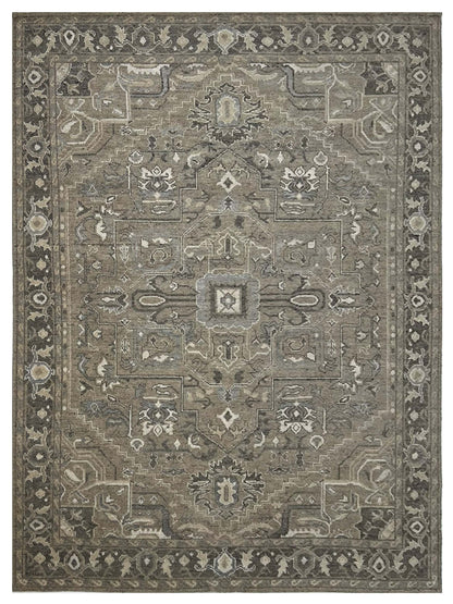 Artisan Moroccan Mohair  Flax Grey Contemporary