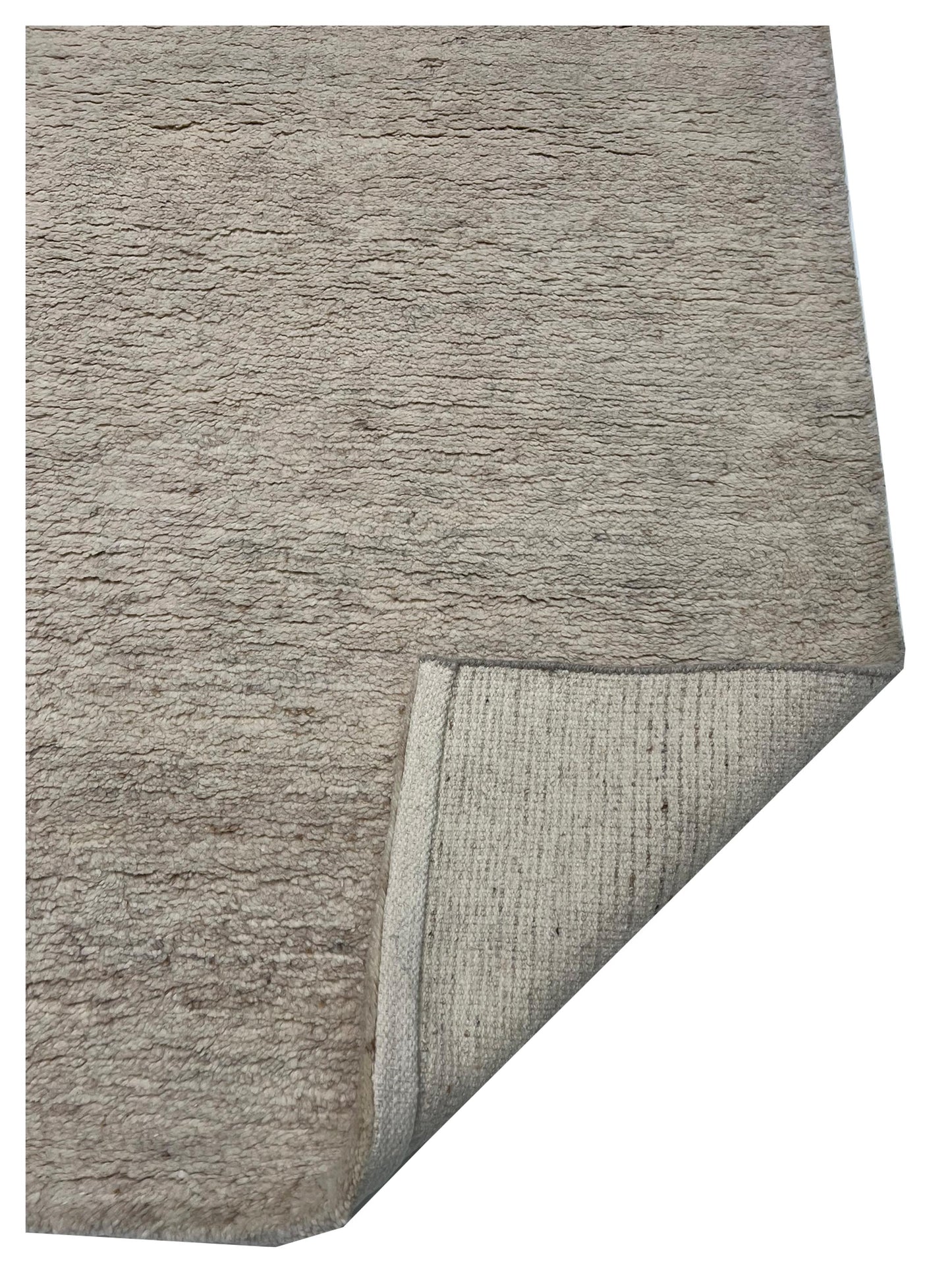 Artisan Harmony Beige Contemporary Knotted Rug
