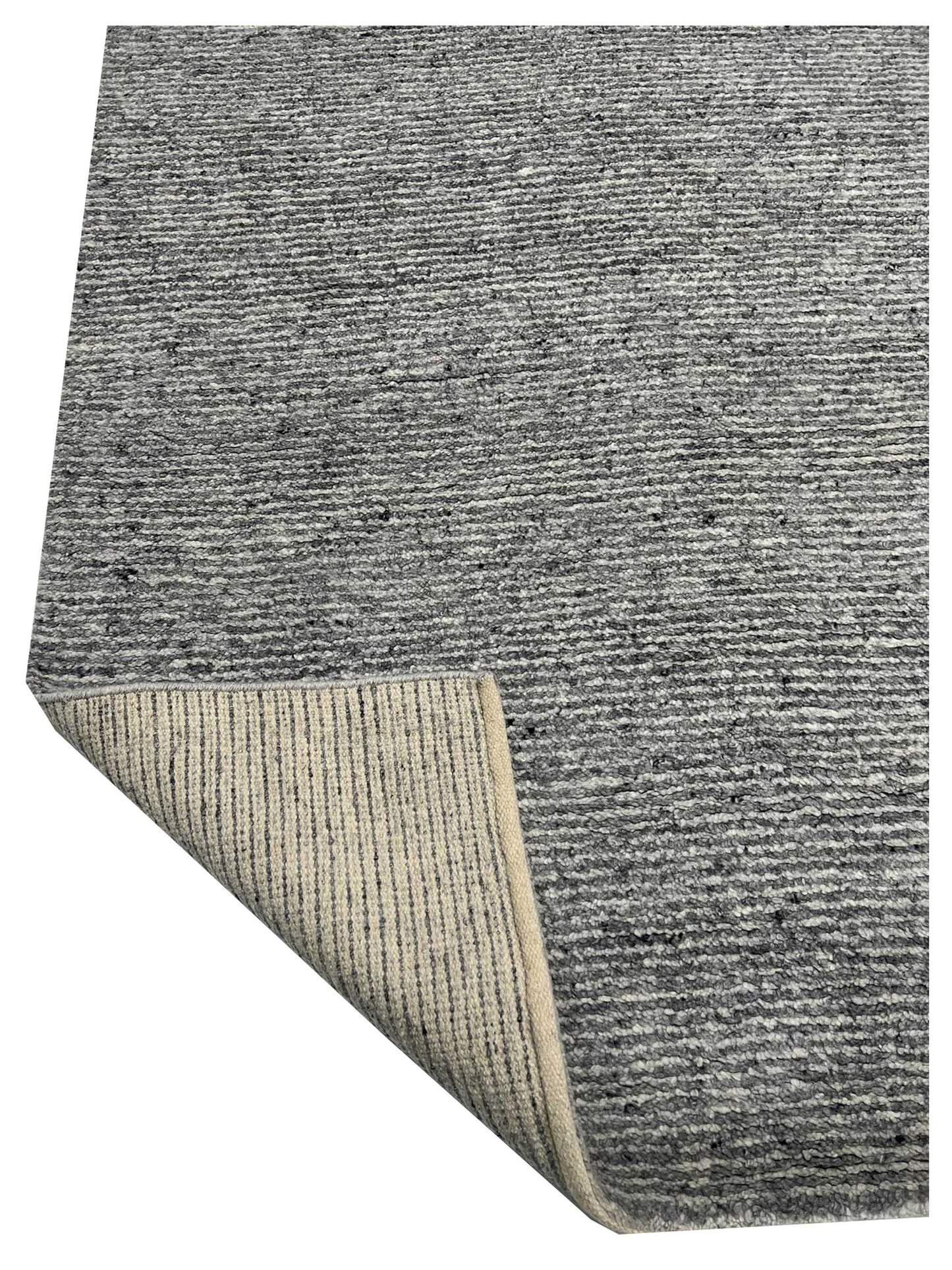 Artisan Harmony Silver Contemporary Knotted Rug