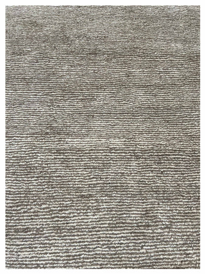 Artisan Harmony Brown Contemporary Knotted Rug