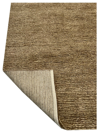 Artisan Harmony Brown Contemporary Knotted Rug