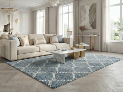 Artisan Marion  Lt.Blue  Transitional Knotted Rug