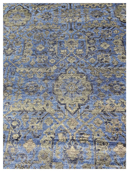 Artisan Nova Indigo Transitional Knotted Rug - Rugs - Artisan - Atlanta Designer Rugs