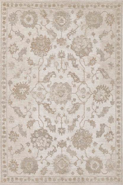 Momeni Ansel ANS-2 Beige Traditional Machine Made Rug