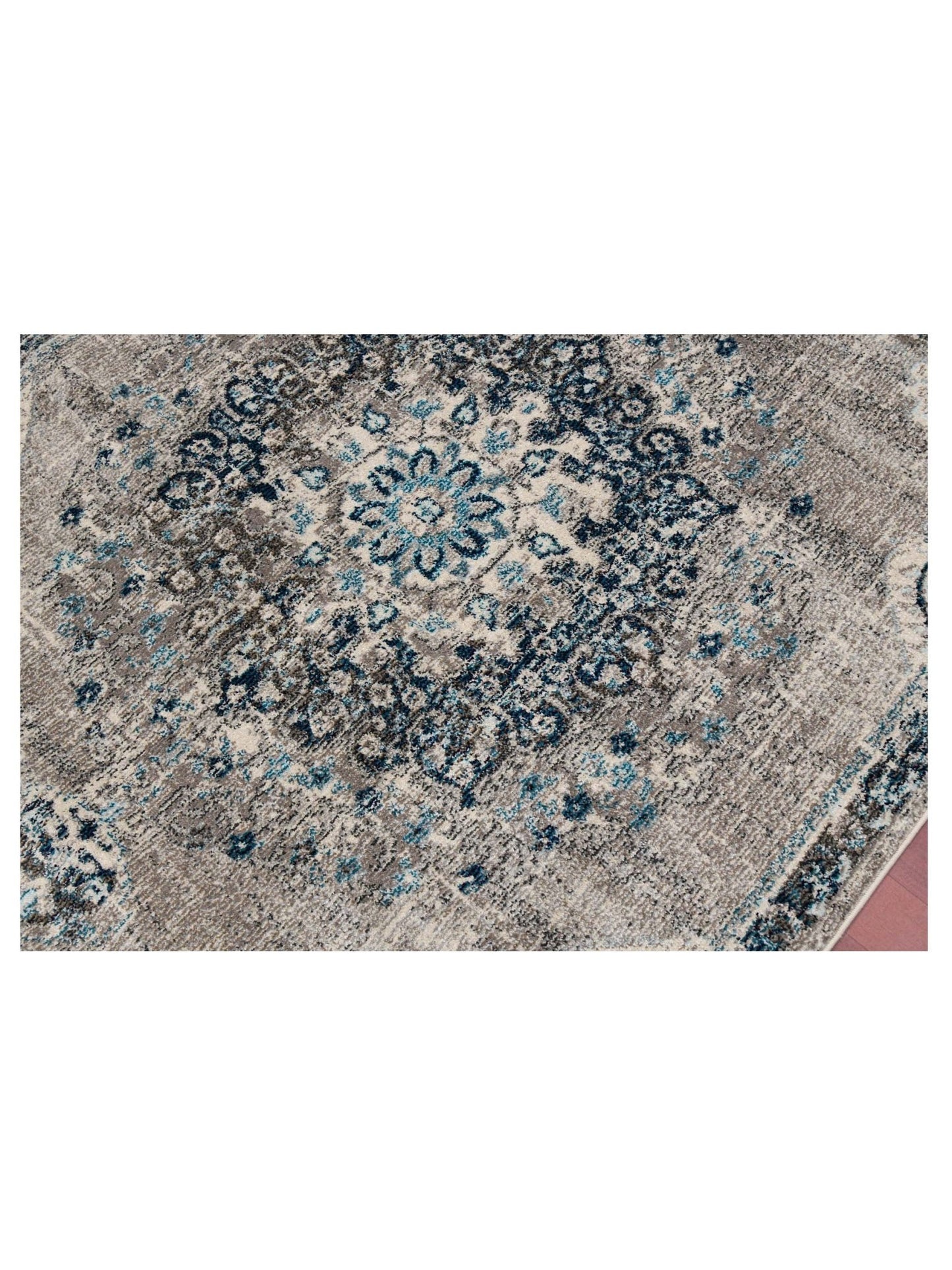 Limited Mortlake MOR - 251 TEAL Traditional Machinemade Rug - Rugs - Limited - Atlanta Designer Rugs