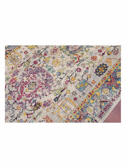 Limited Mortlake MOR - 262 GRAY ORANGE Traditional Machinemade Rug - Rugs - Limited - Atlanta Designer Rugs