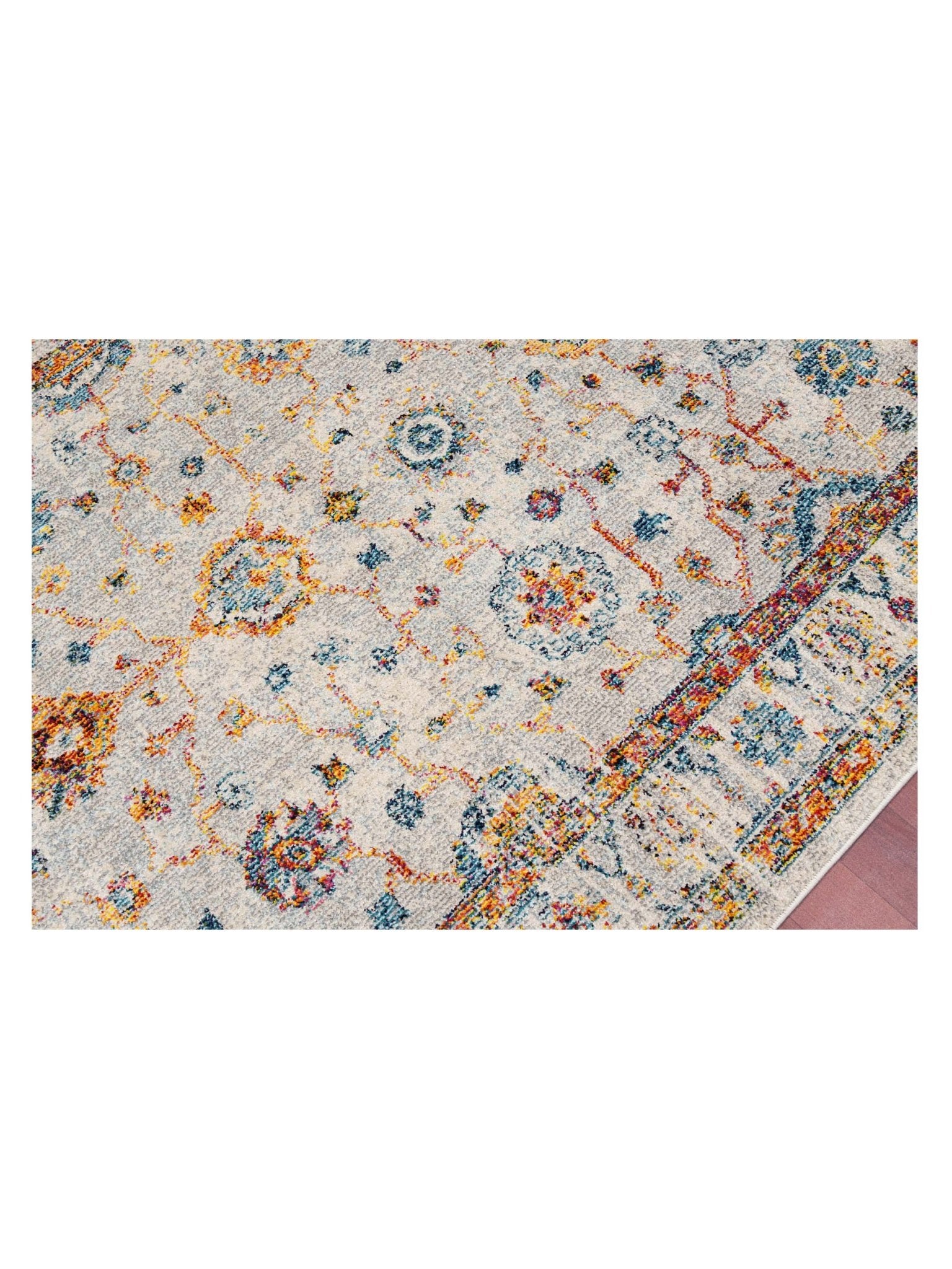 Limited Mortlake MOR - 260 IVORY ORANGE Traditional Machinemade Rug - Rugs - Limited - Atlanta Designer Rugs