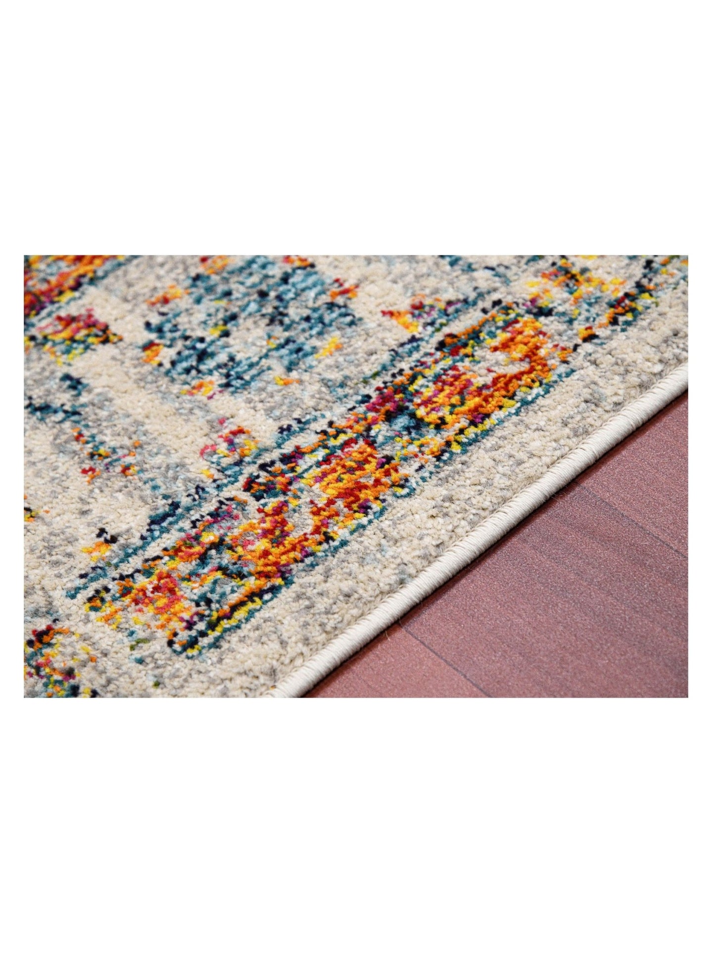 Limited Mortlake MOR - 260 IVORY ORANGE Traditional Machinemade Rug - Rugs - Limited - Atlanta Designer Rugs