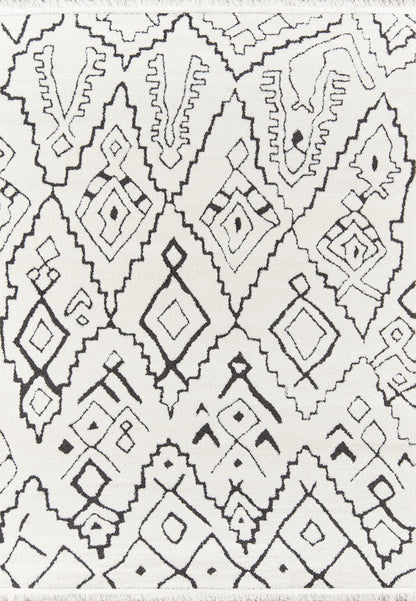 Momeni Monaco  Ivory  Contemporary