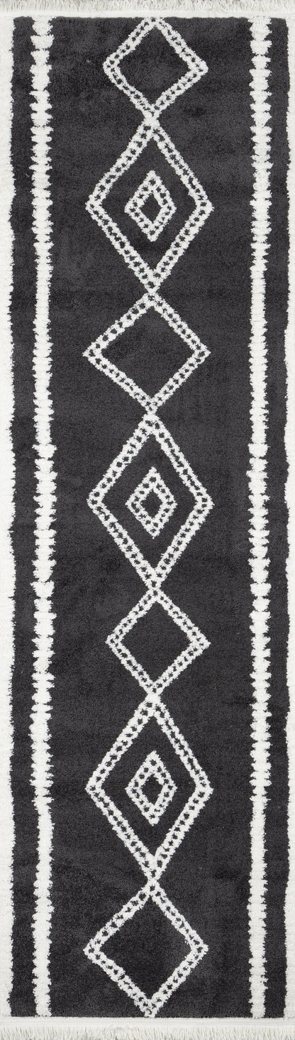 Momeni Monaco  Black  Contemporary