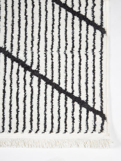 Momeni Monaco  Ivory  Contemporary