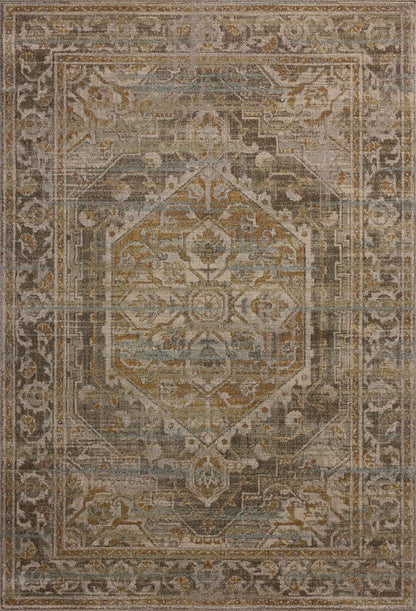 Magnolia Home by Joanna Gaines x Loloi Mona  Bark Sunrise Traditional