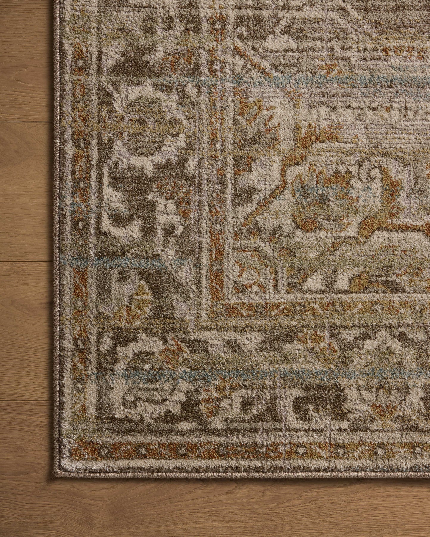 Magnolia Home by Joanna Gaines x Loloi Mona  Bark Sunrise Traditional