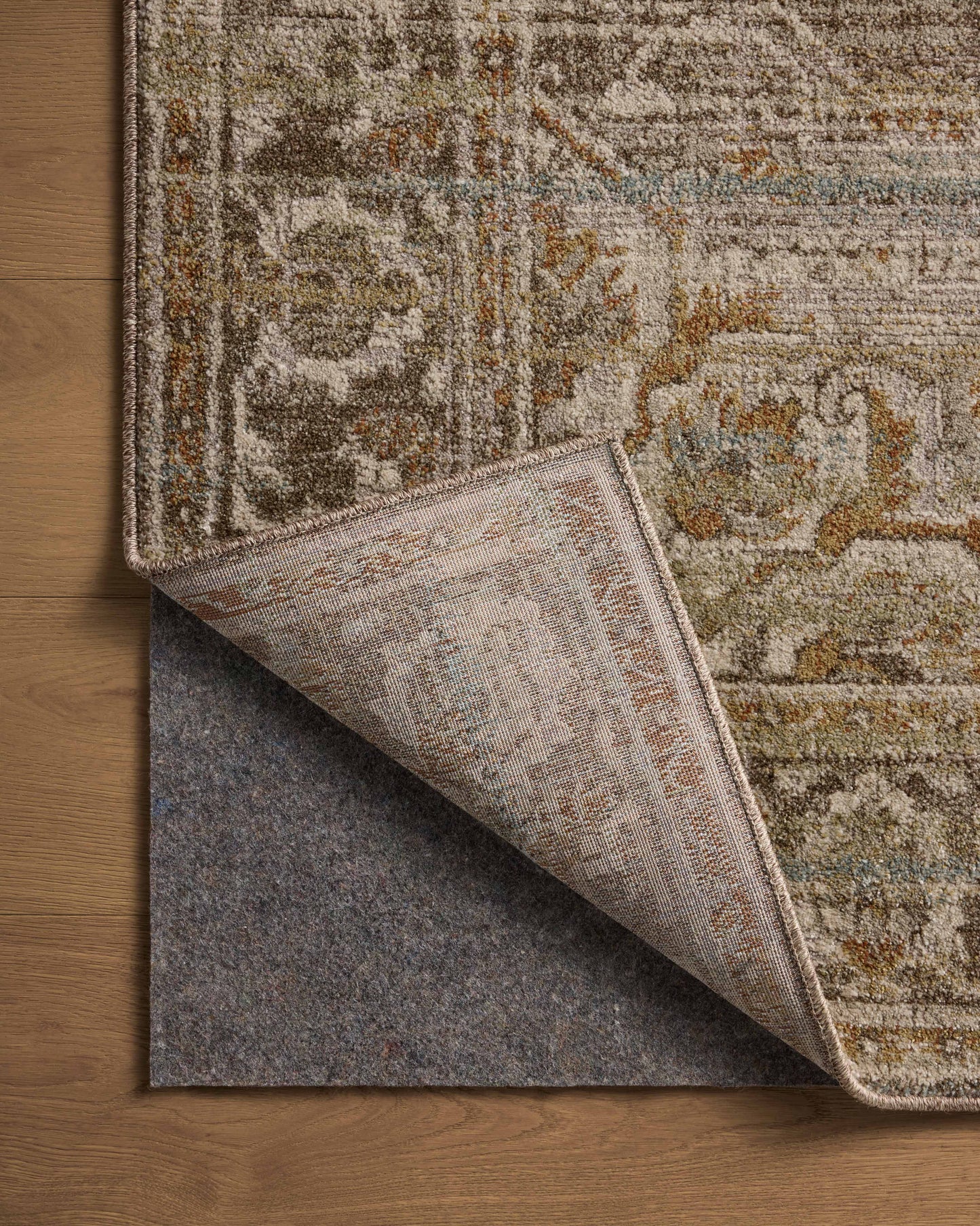 Magnolia Home by Joanna Gaines x Loloi Mona  Bark Sunrise Traditional