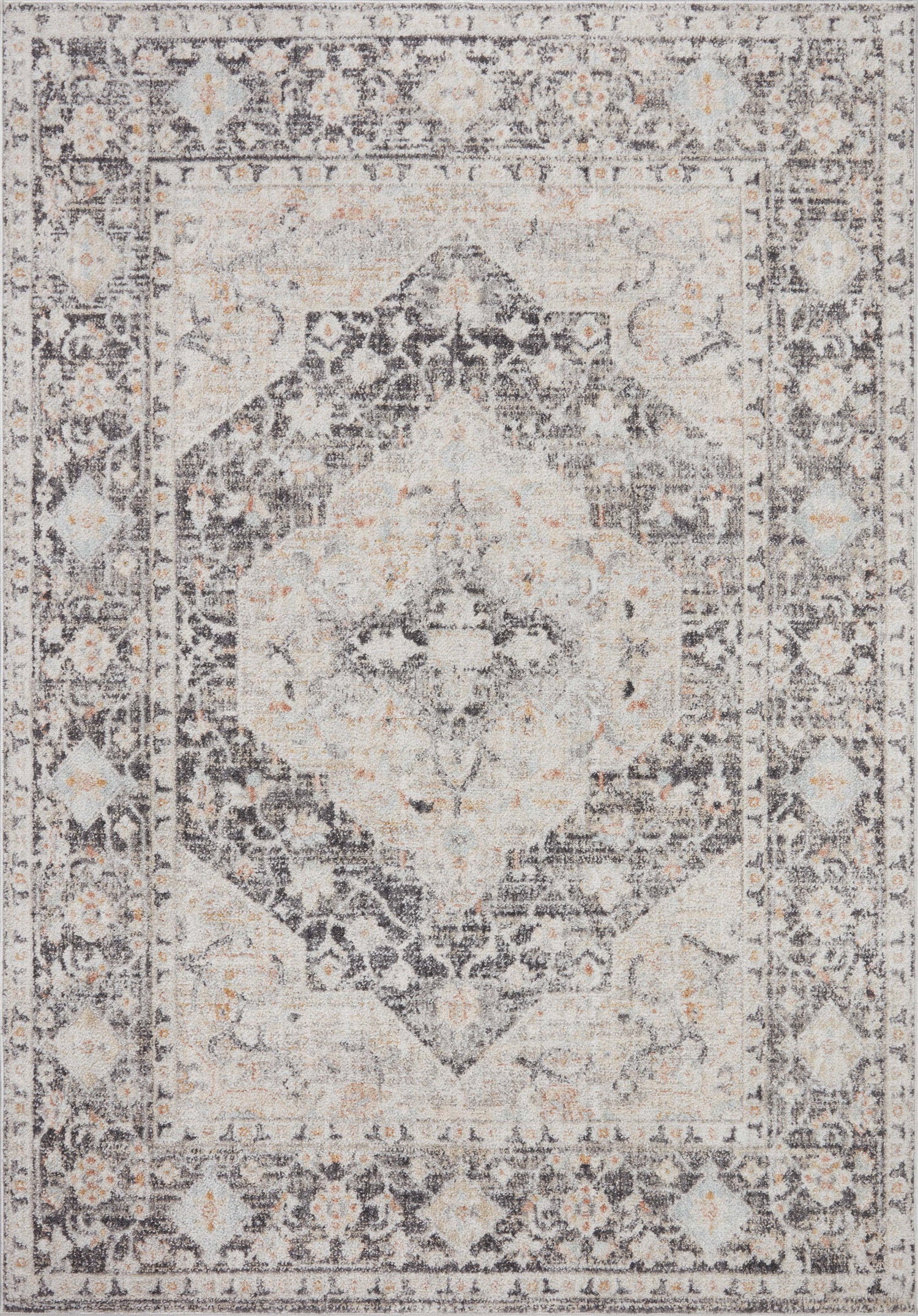 Loloi Monroe  Charcoal Multi Traditional