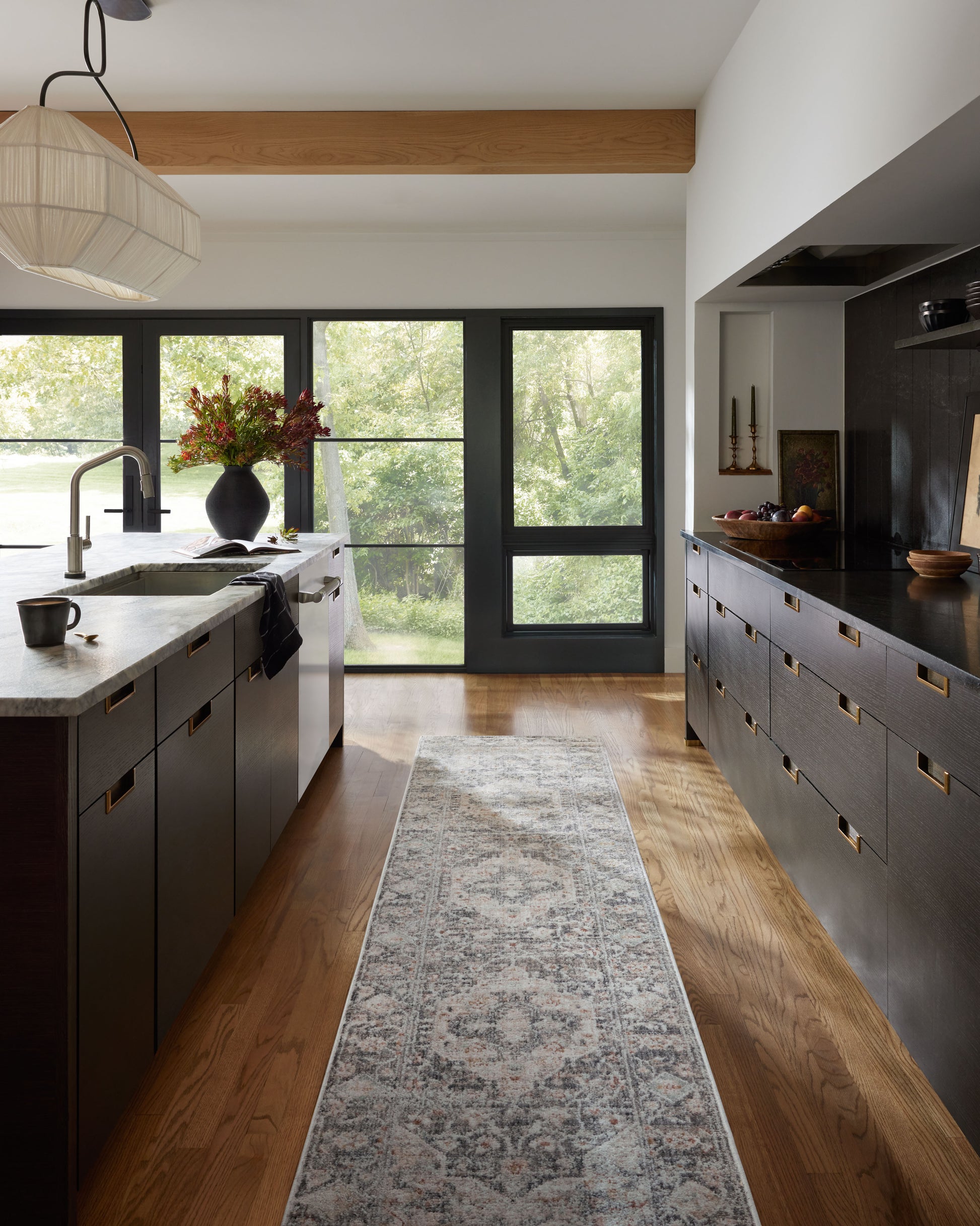 Loloi II Monroe  Charcoal Multi Traditional