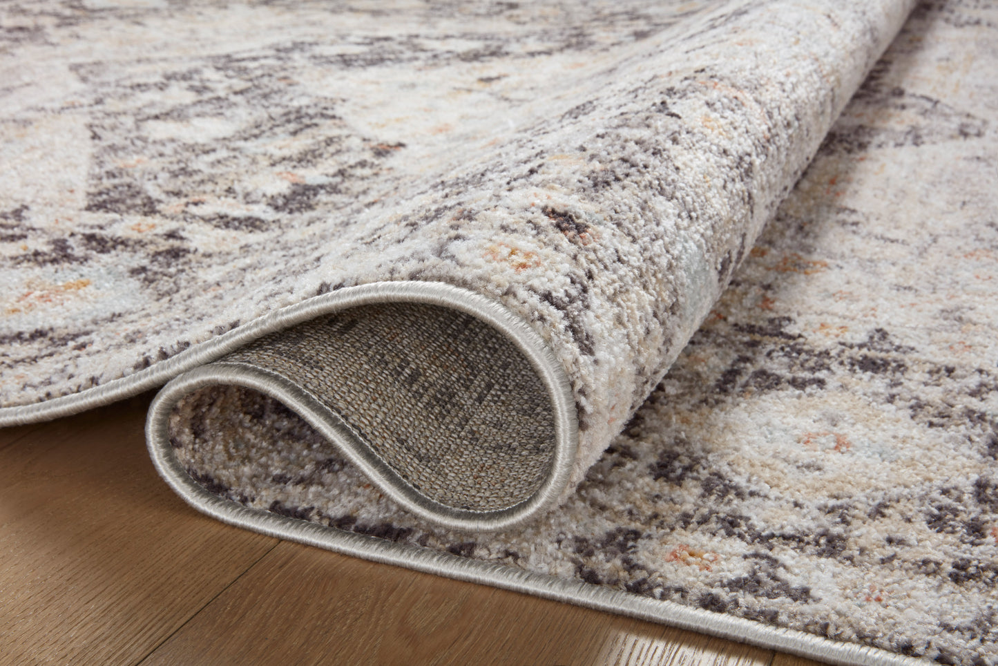 Loloi II Monroe  Charcoal Multi Traditional