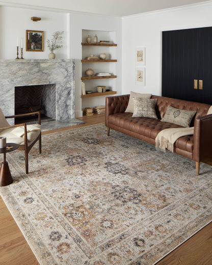 Loloi II Monroe  Beige Multi Traditional