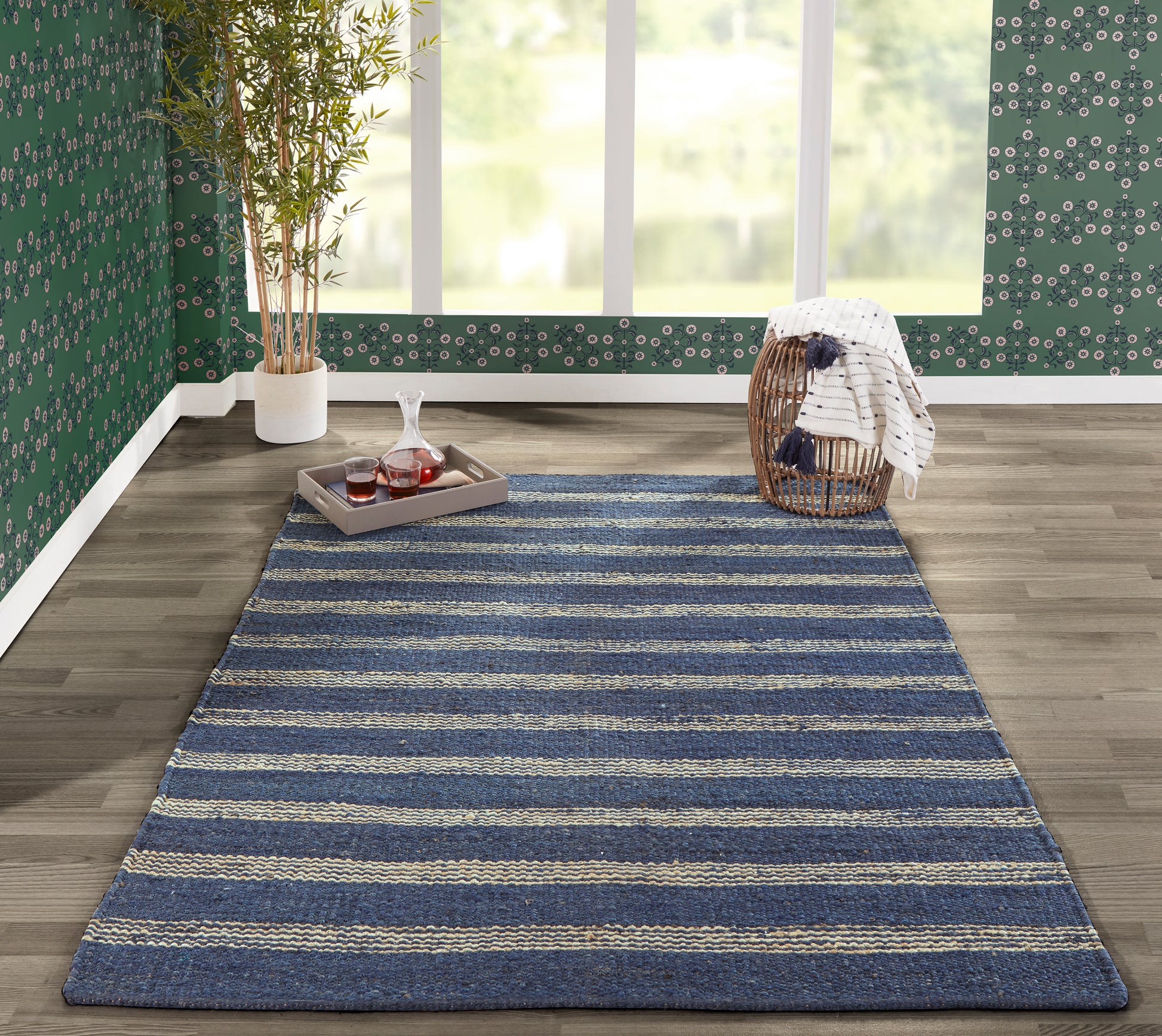 Novogratz Montauk  Navy  Contemporary