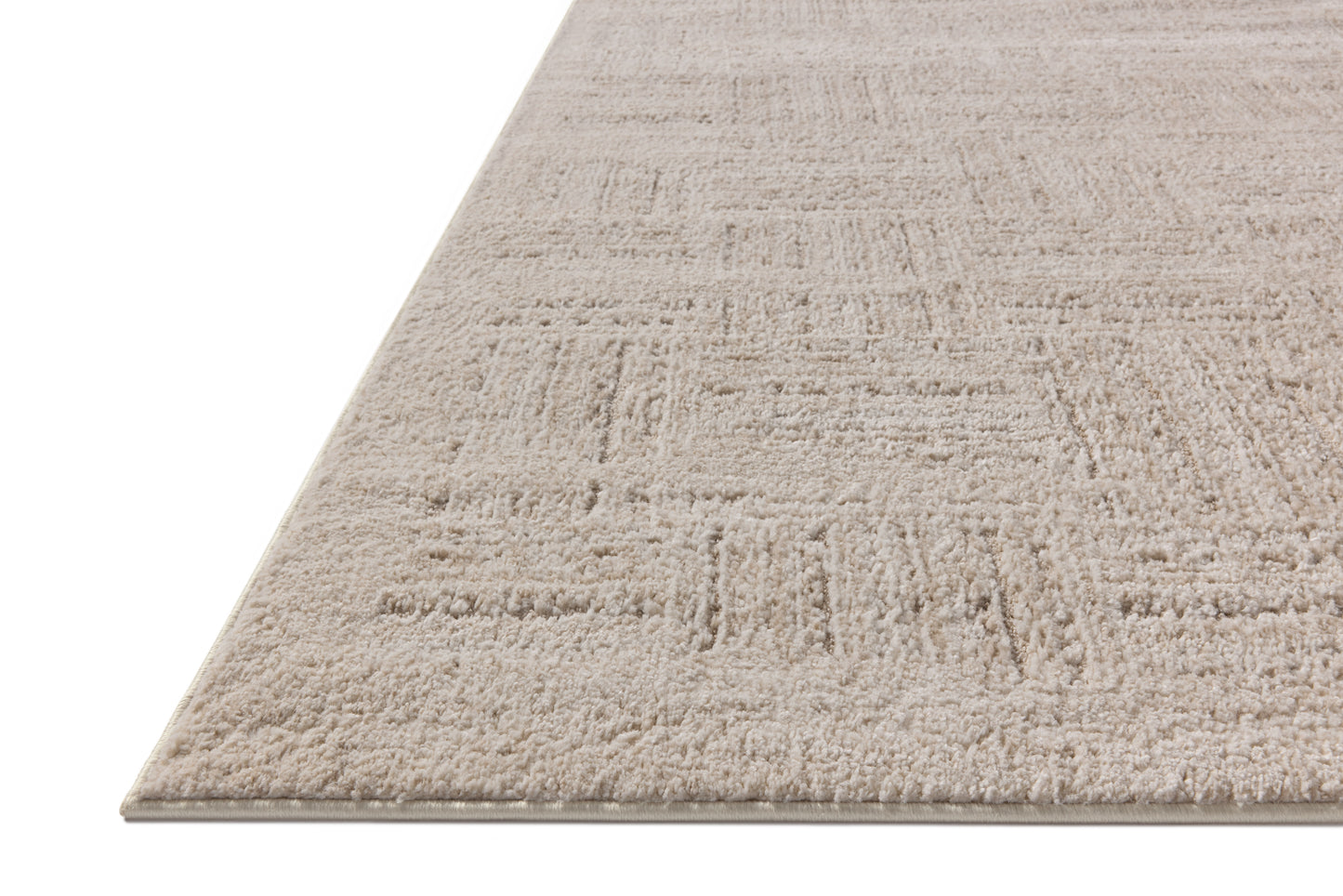 Amber Lewis x Loloi Monty   Ivory Taupe Contemporary