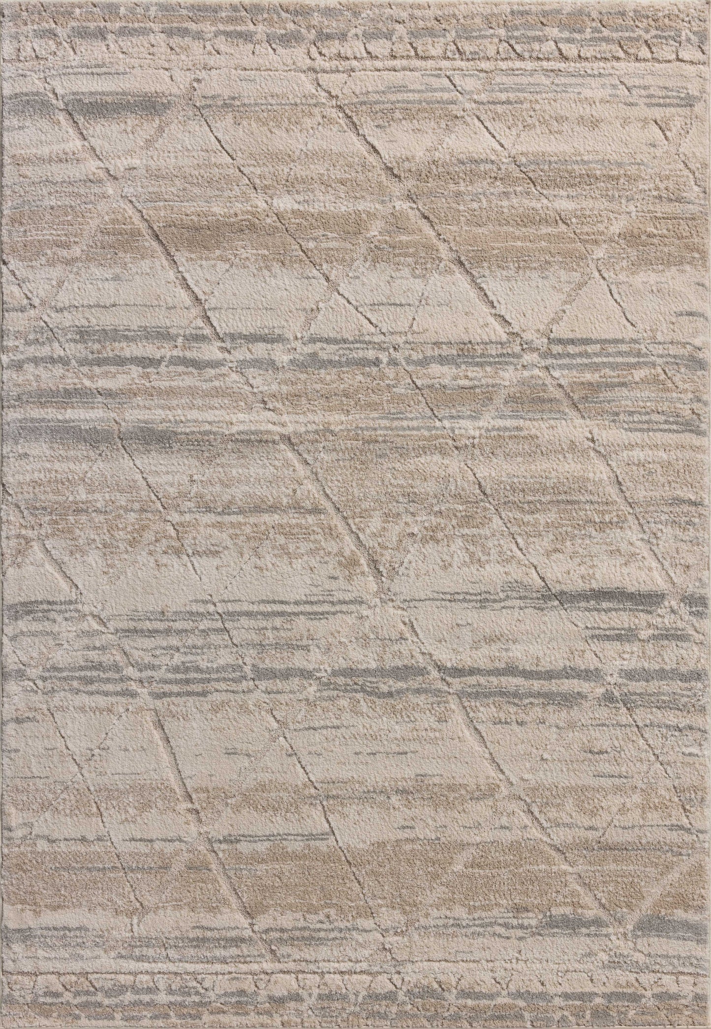 Amber Lewis x Loloi Monty   Ivory Natural Contemporary