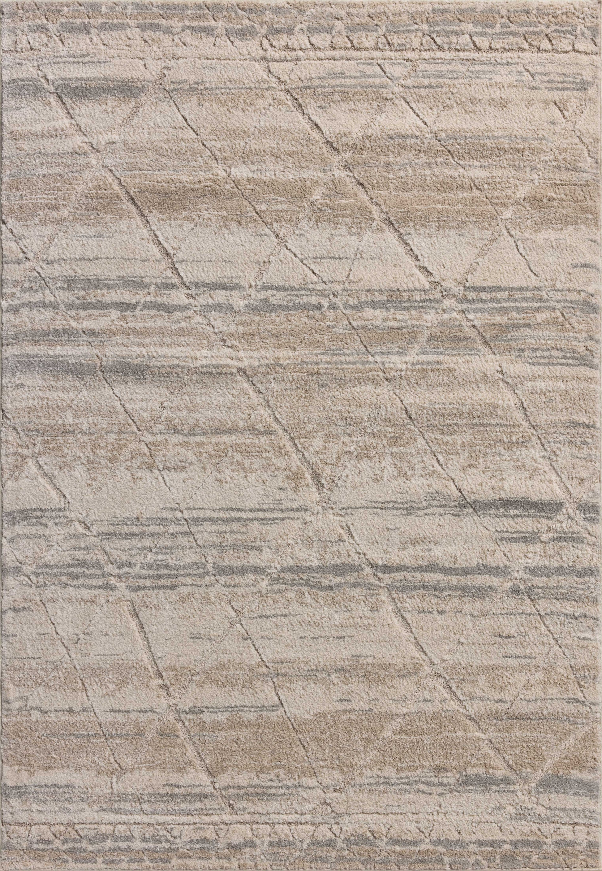 Amber Lewis x Loloi Monty   Ivory Natural Contemporary