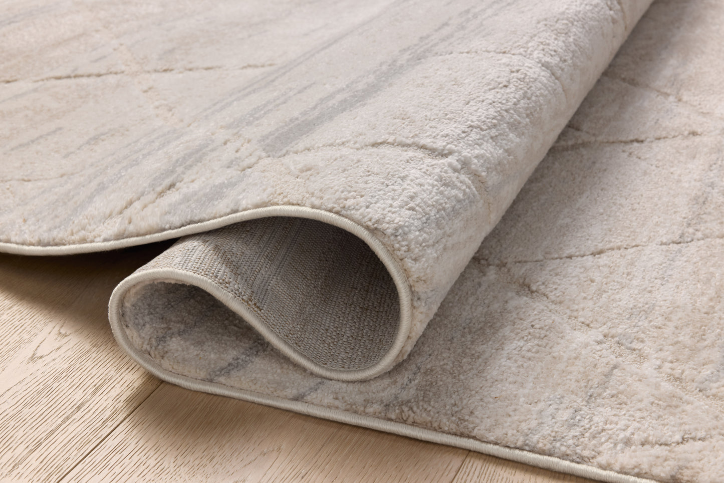 Amber Lewis x Loloi Monty   Ivory Natural Contemporary