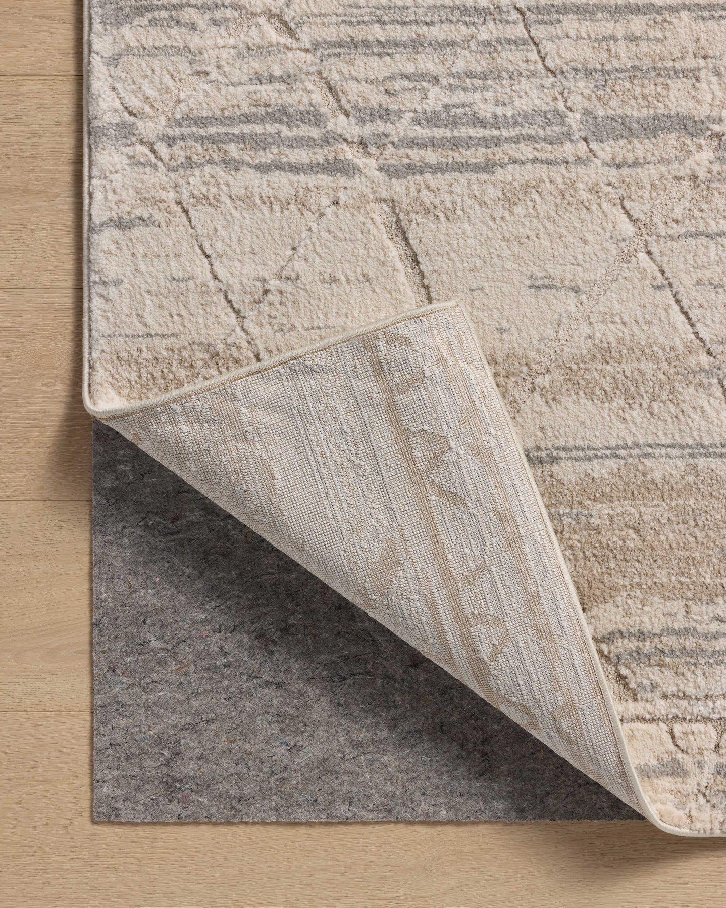 Amber Lewis x Loloi Monty   Ivory Natural Contemporary