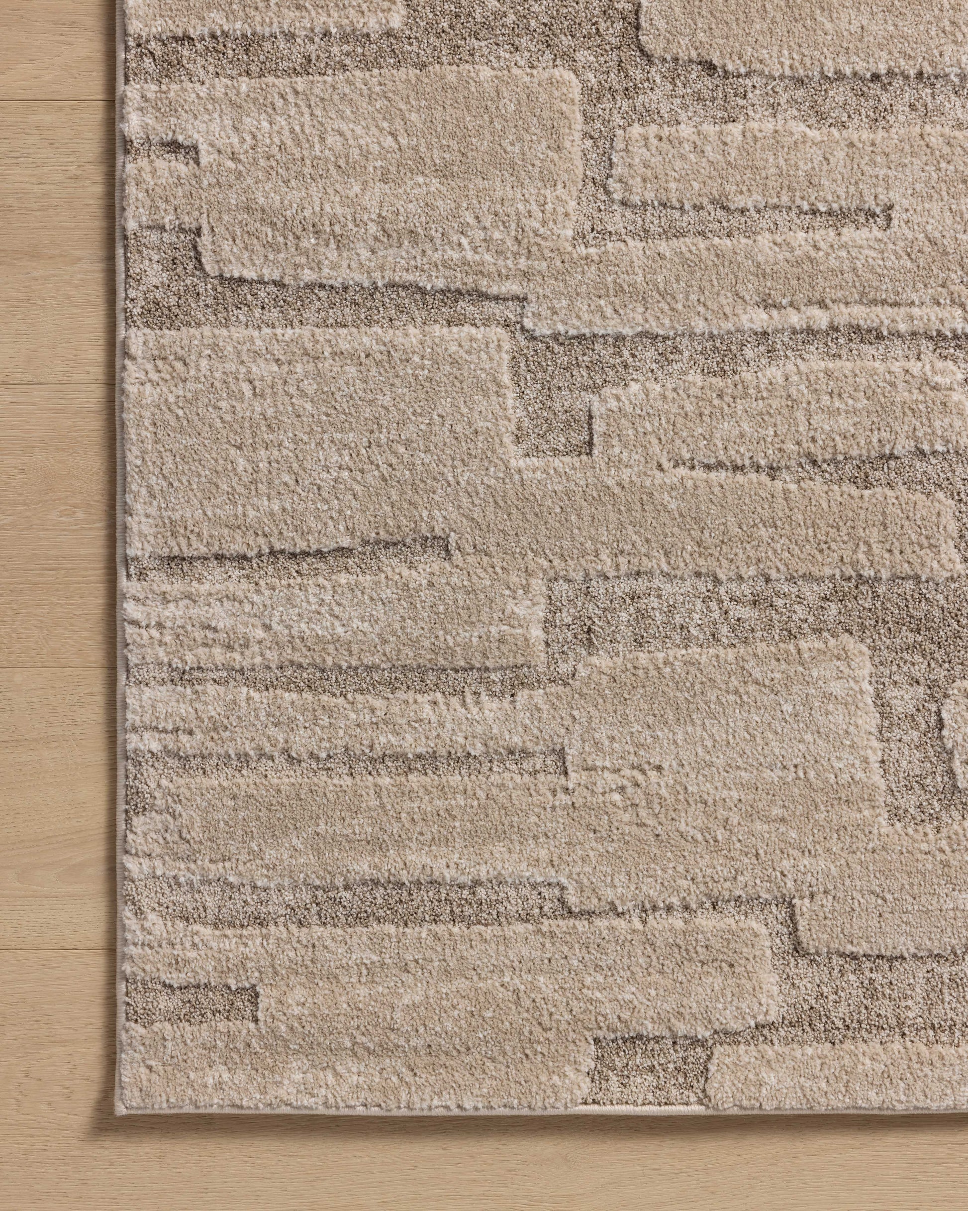 Amber Lewis x Loloi Monty   Taupe Beige Contemporary