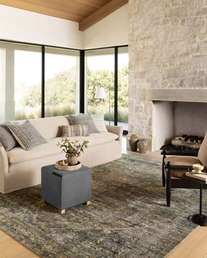 Amber Lewis x Loloi Morgan  Spice Lagoon Traditional