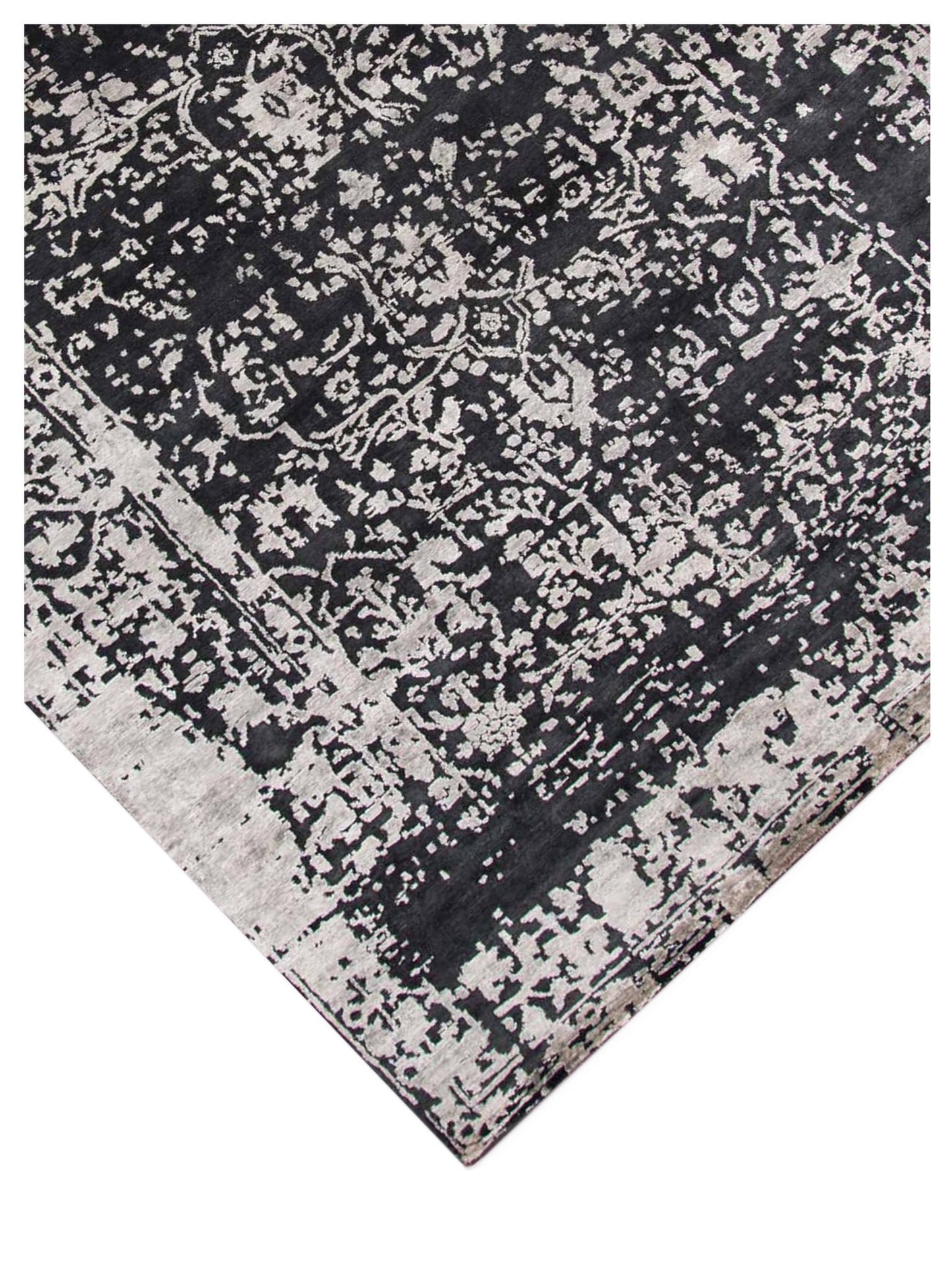 Limited Mossman MOM - 902 Dark Gray Traditional Knotted Rug - Rugs - Limited - Atlanta Designer Rugs