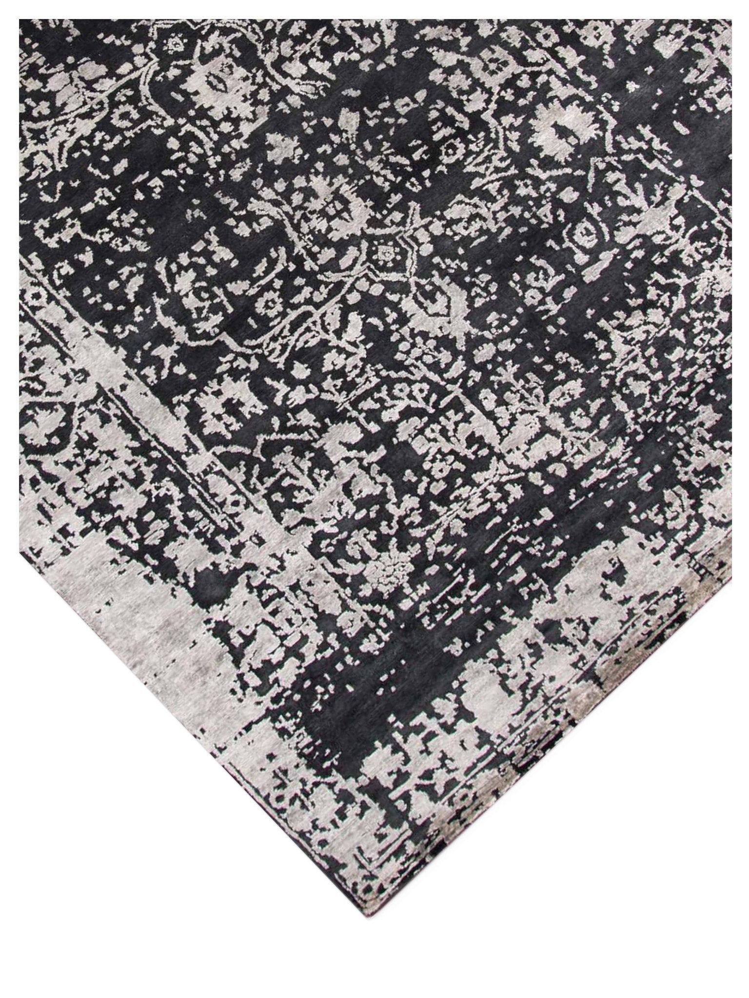 Limited Mossman MOM - 902 Dark Gray Traditional Knotted Rug - Rugs - Limited - Atlanta Designer Rugs