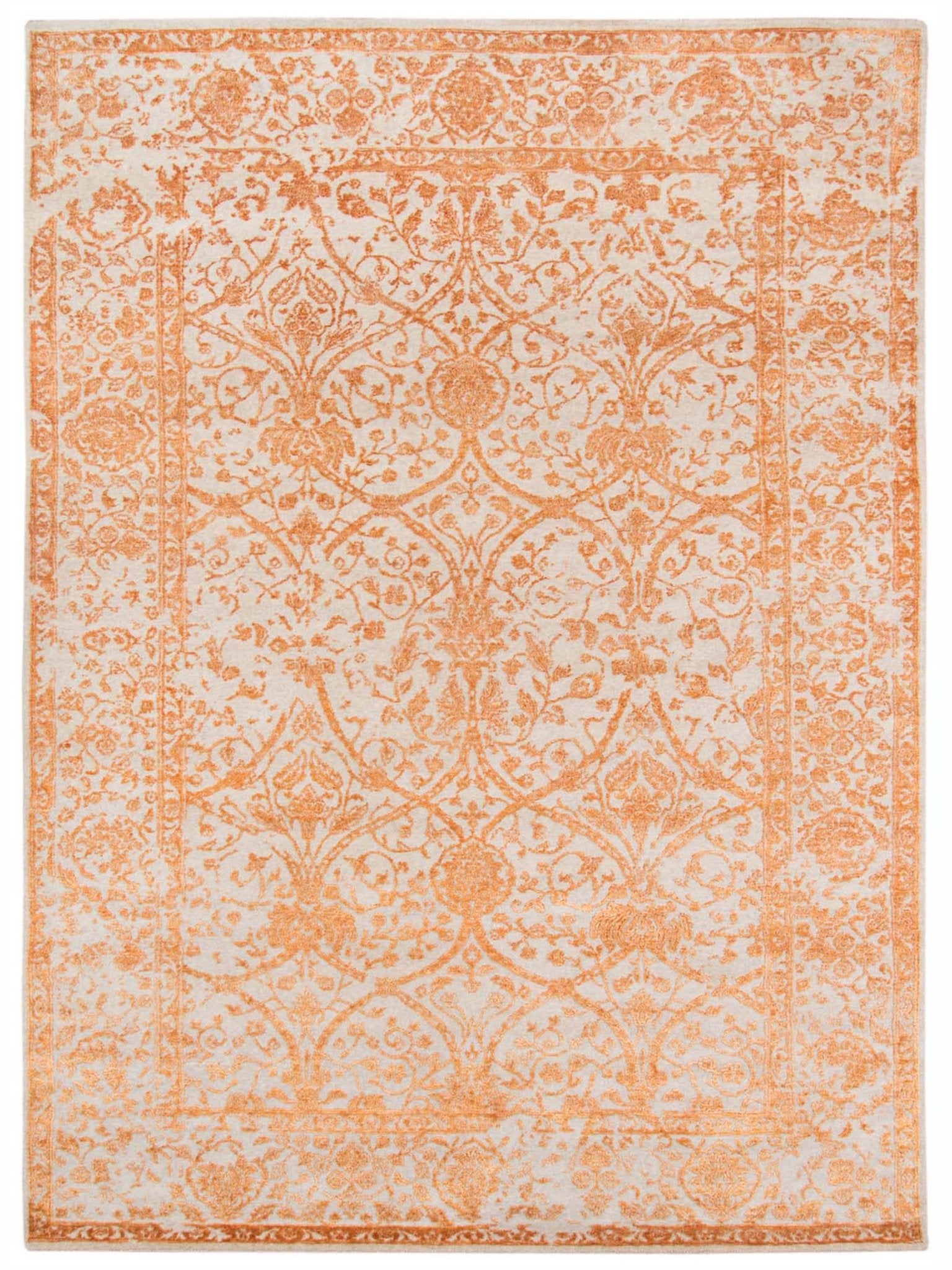 Limited Mossman MOM - 905 Orange Traditional Knotted Rug - Rugs - Limited - Atlanta Designer Rugs