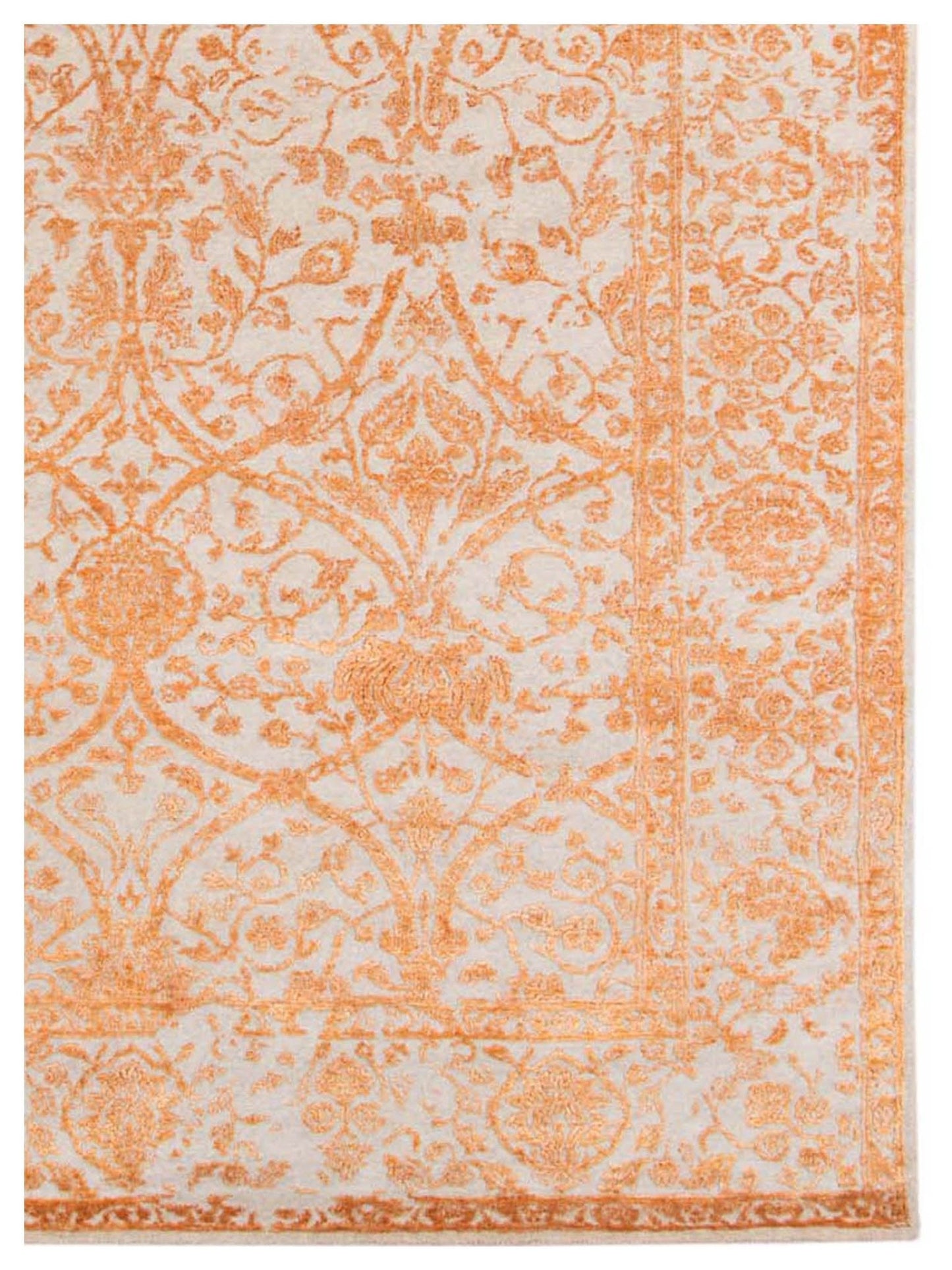 Limited Mossman MOM - 905 Orange Traditional Knotted Rug - Rugs - Limited - Atlanta Designer Rugs