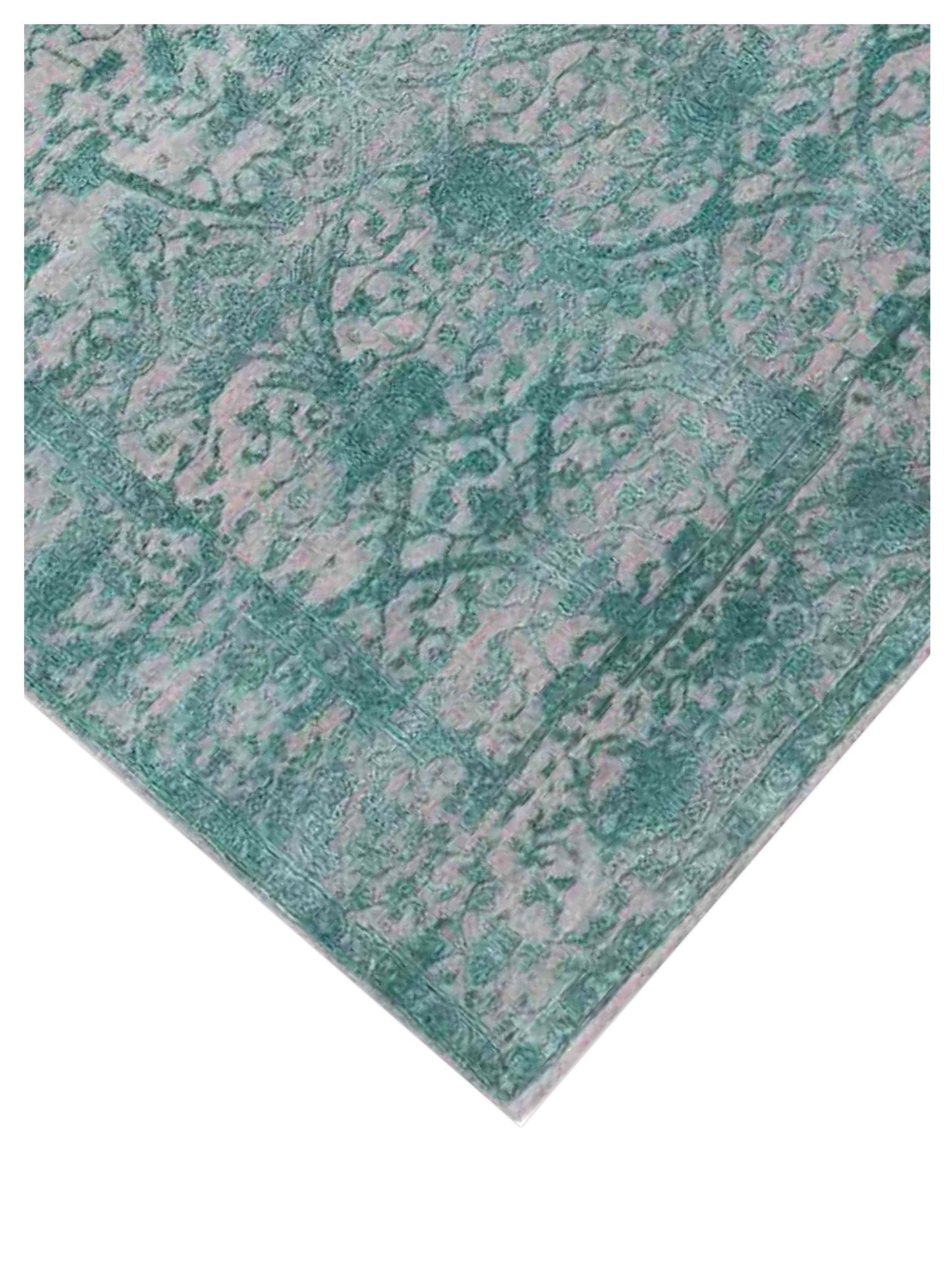 Limited Mossman MOM - 907 Green Traditional Knotted Rug - Rugs - Limited - Atlanta Designer Rugs