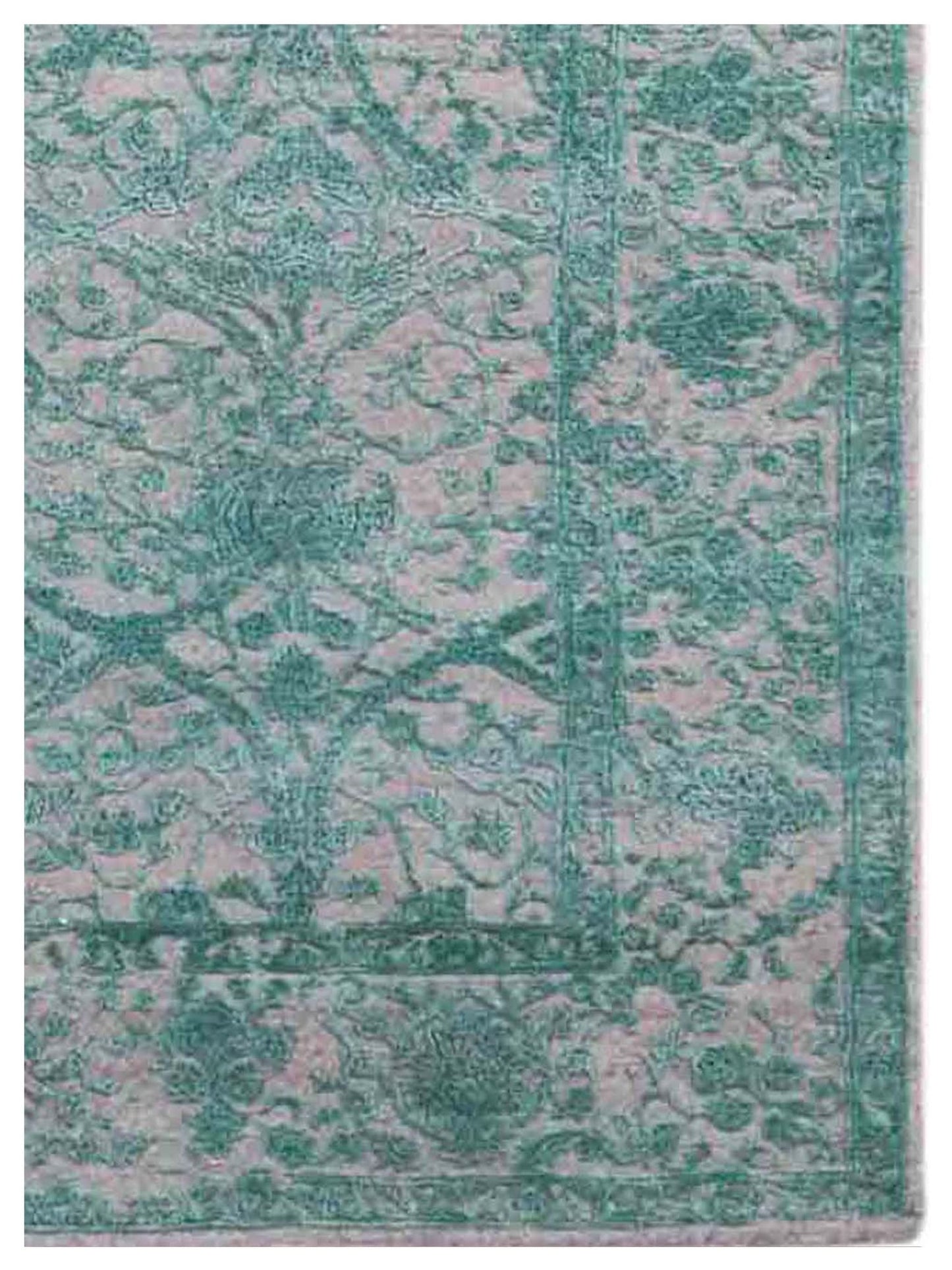 Limited Mossman MOM - 907 Green Traditional Knotted Rug - Rugs - Limited - Atlanta Designer Rugs