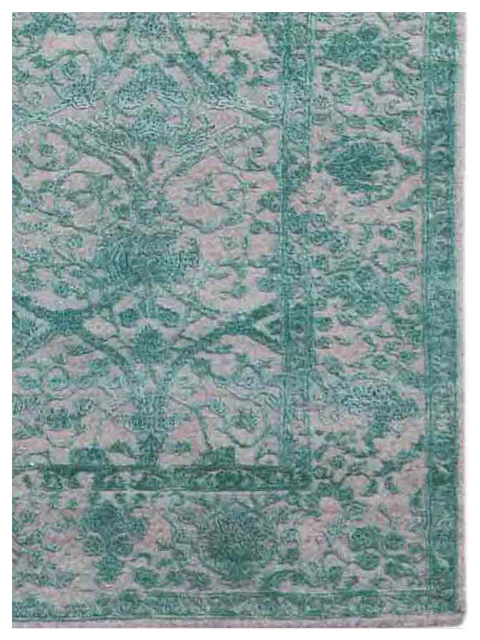 Limited Mossman MOM - 907 Green Traditional Knotted Rug - Rugs - Limited - Atlanta Designer Rugs