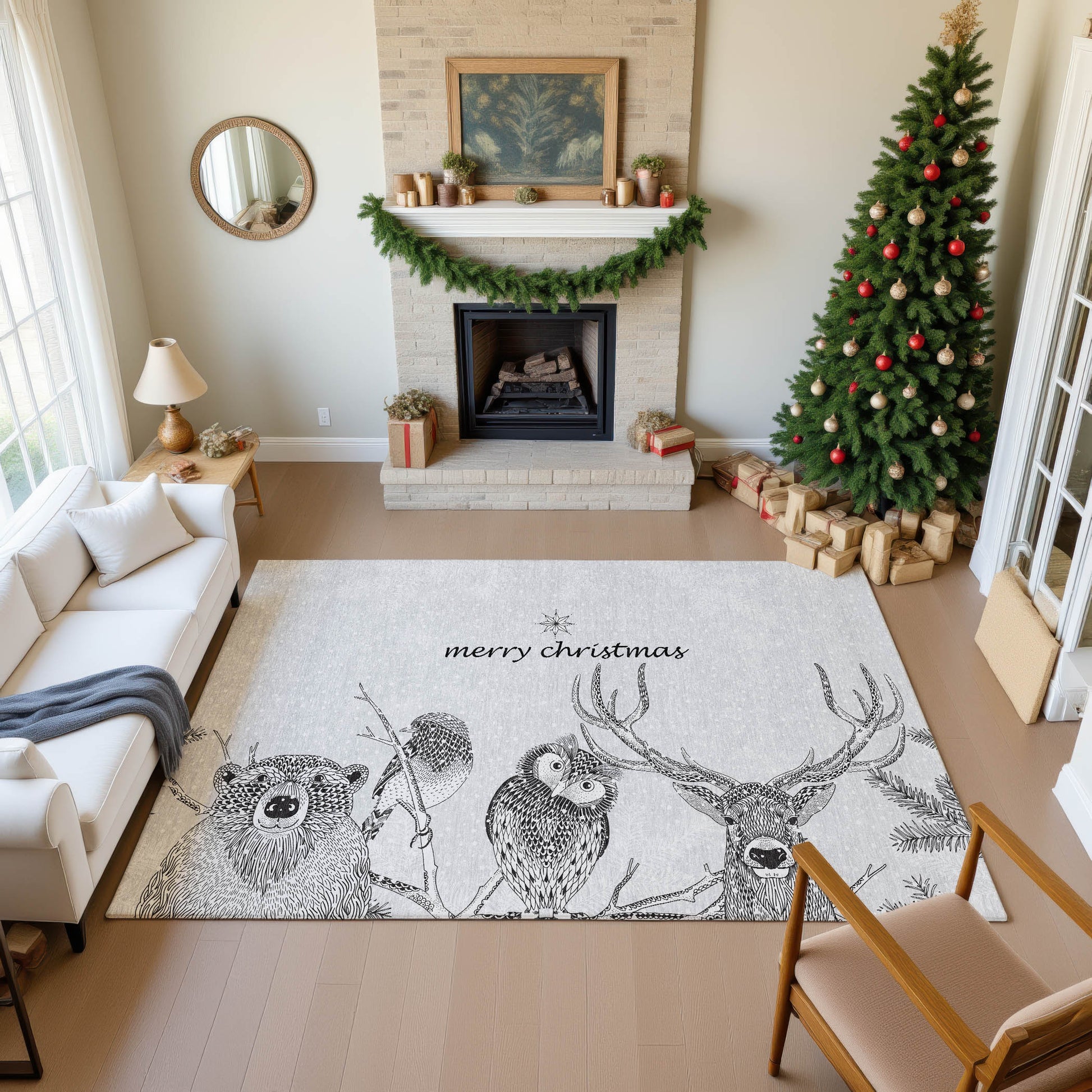 Dalyn Rugs Merry & Bright  Flannel  Holiday