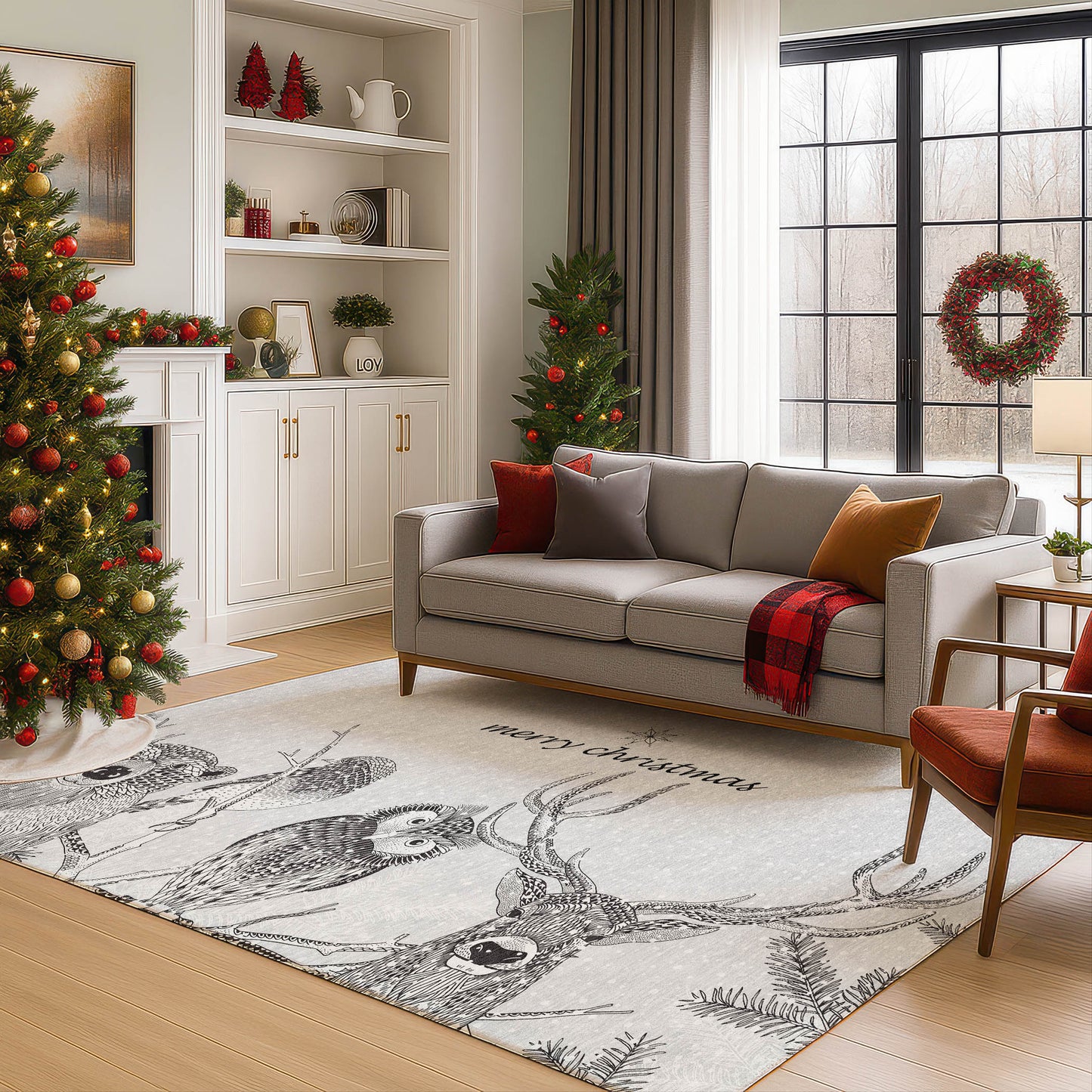 Dalyn Rugs Merry & Bright  Flannel  Holiday