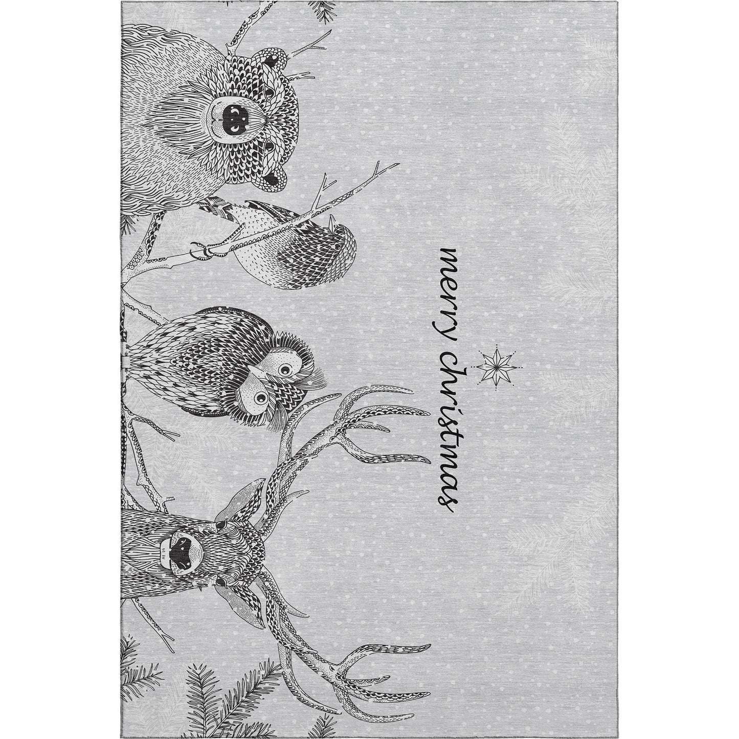 Dalyn Rugs Merry & Bright  Flannel  Holiday