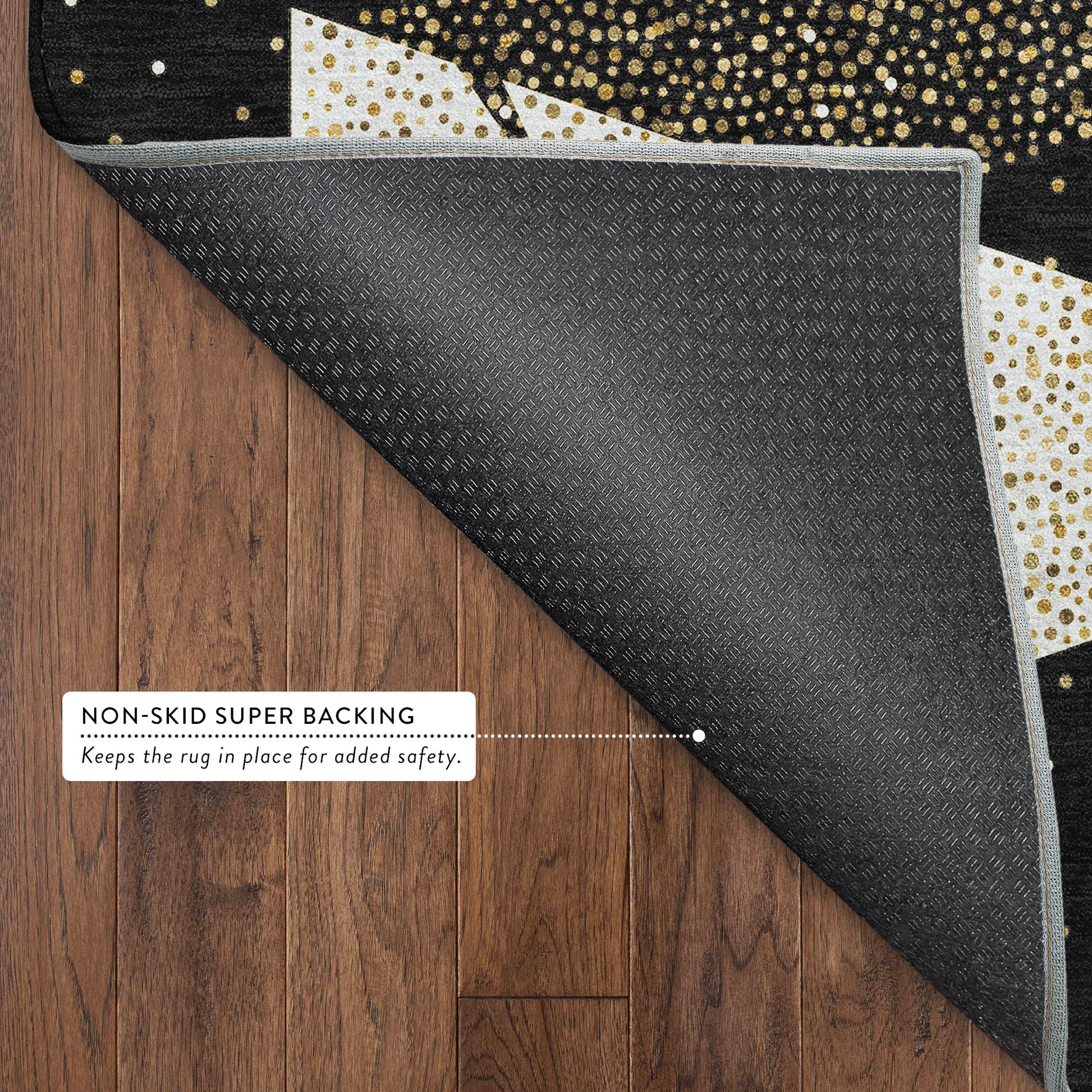 Dalyn Rugs Merry & Bright  Black  Holiday