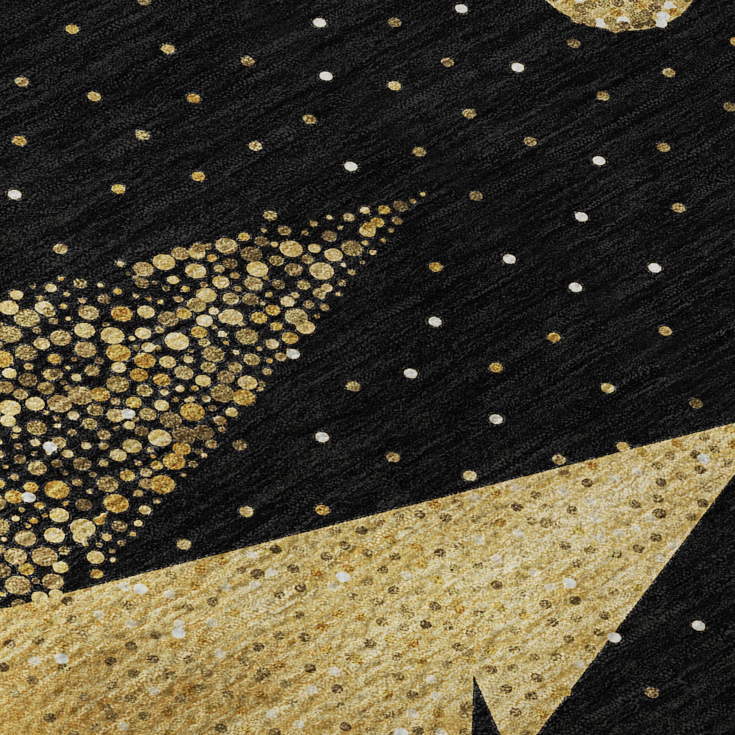 Dalyn Rugs Merry & Bright  Black  Holiday
