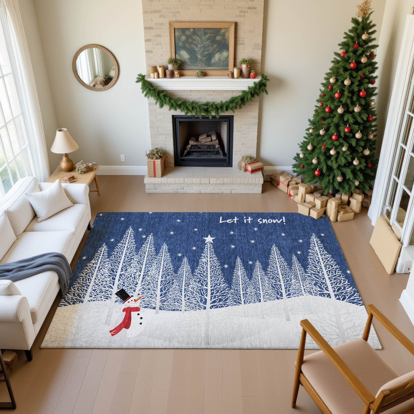 Dalyn Rugs Merry & Bright  Navy  Holiday