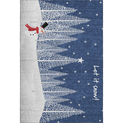 Dalyn Rugs Merry & Bright  Navy  Holiday