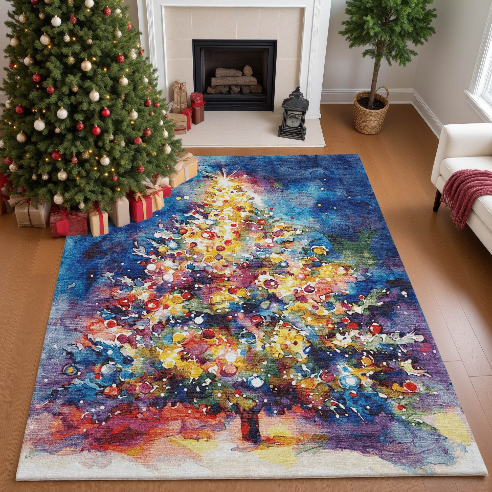 Dalyn Rugs Merry & Bright  Navy  Holiday