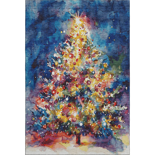 Dalyn Rugs Merry & Bright  Navy  Holiday